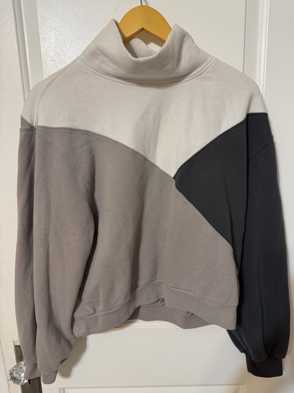 Abercrombie Mock-Neck Sweatshirt